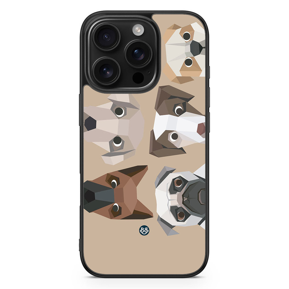 iPhone 16 Pro Case - Cute Dogs