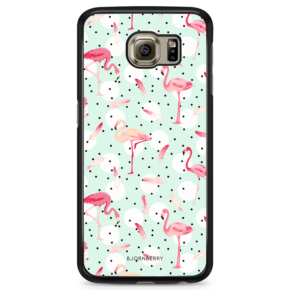 Samsung Galaxy S6 Edge+ Case - Flamingos