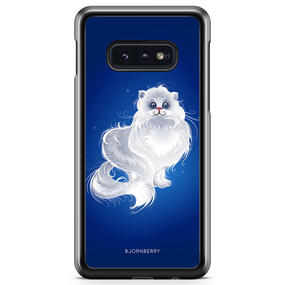 Samsung Galaxy S10e Case - White Cat