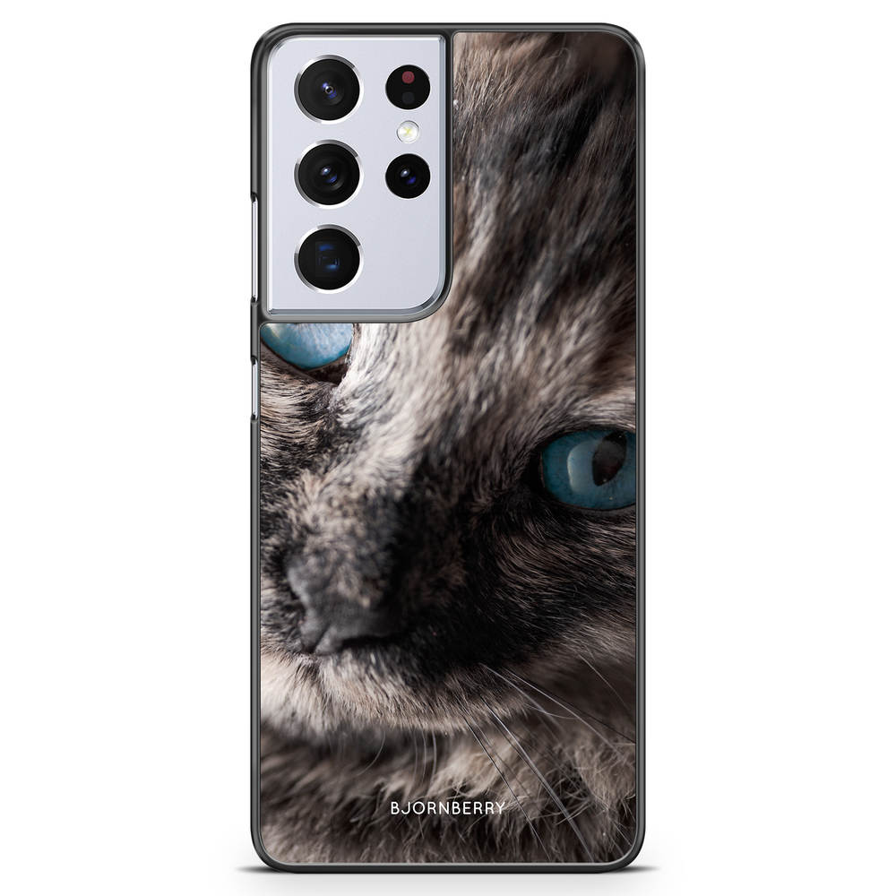 Samsung Galaxy S21 Ultra Case - Cat Blue Eyes