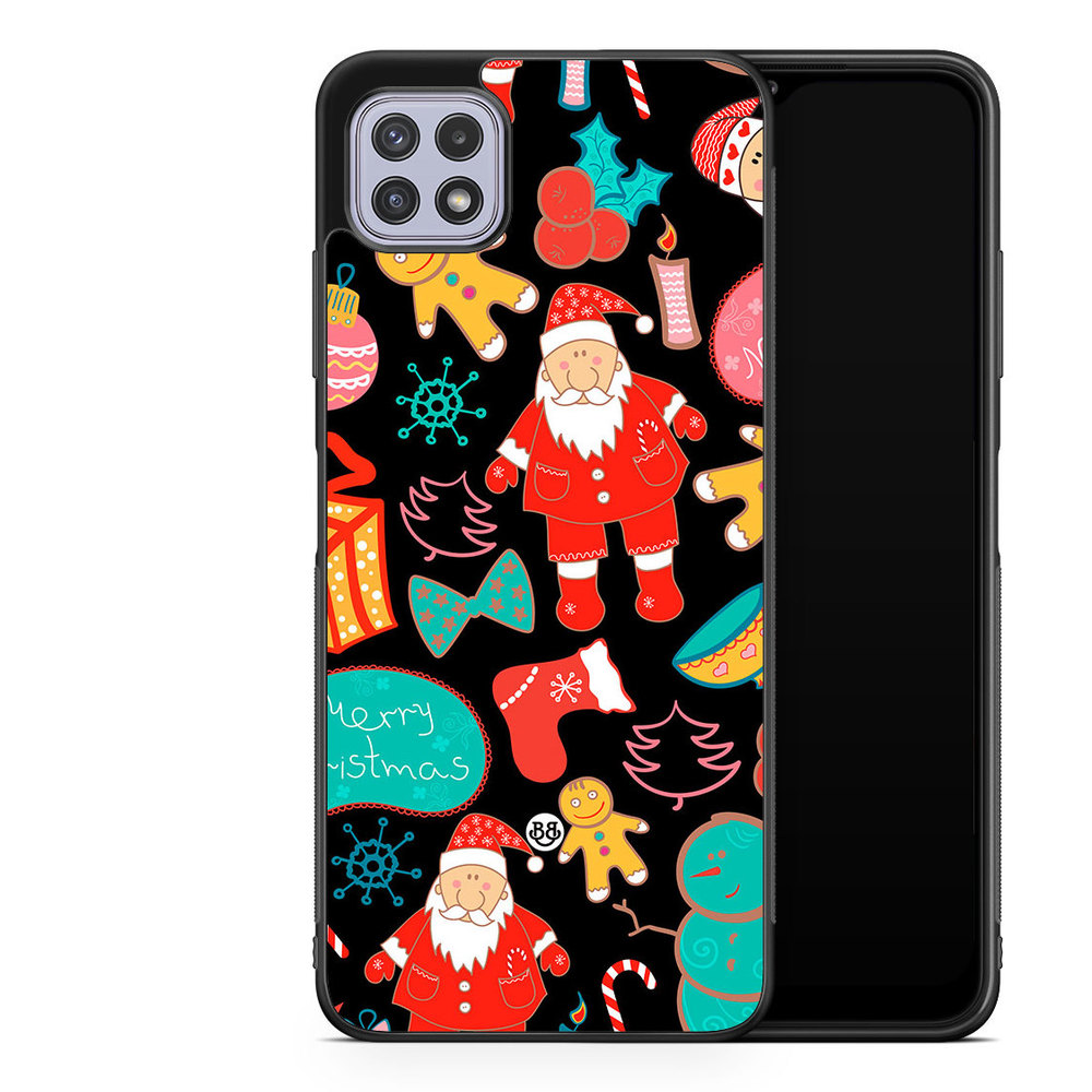 Samsung Galaxy A22 4G Case - Christmas Pattern