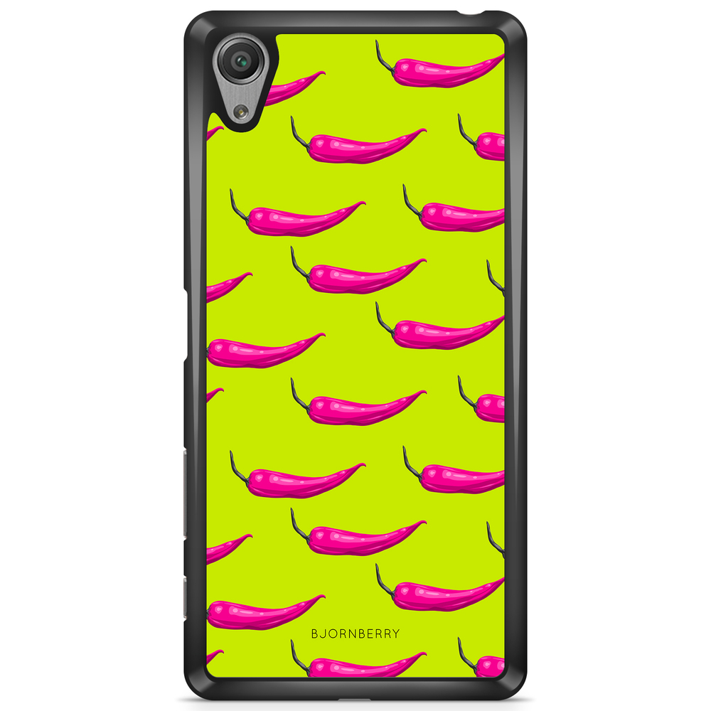 Sony Xperia XA1 Case - Chilli Pattern
