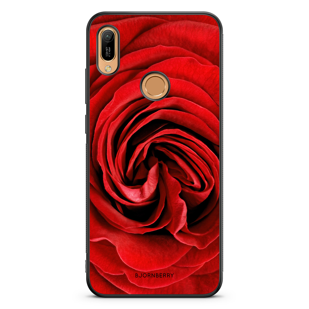 Huawei Y6 2019 Case - Red Rose