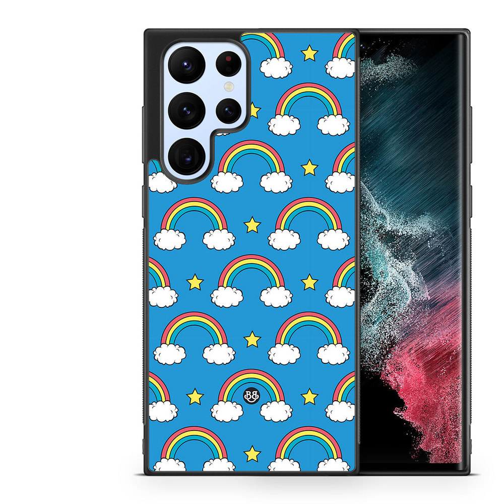 Samsung Galaxy S23 Ultra 5G Case - Rainbow Pattern