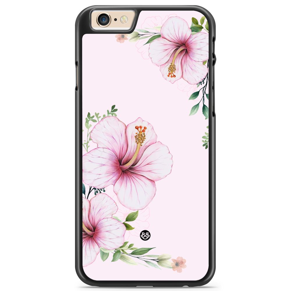 iPhone 6 Plus/6s Plus Case - WILD BLOOM - Soft Hibiscus