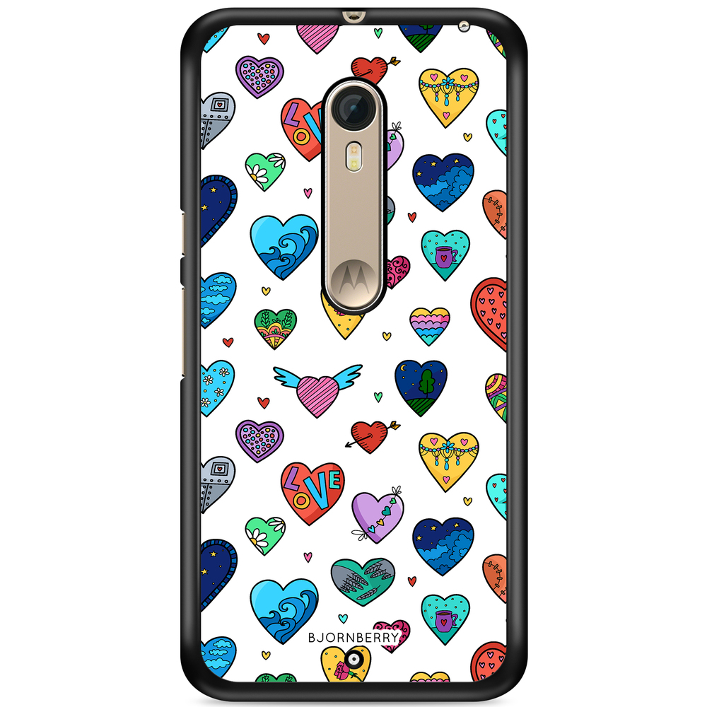 Moto X Style Case - Hearts