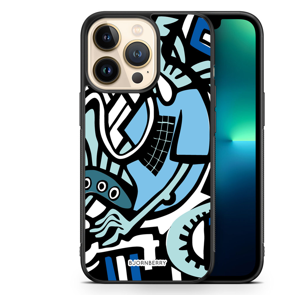 iPhone 13 Pro Case - Grafitti Lizard