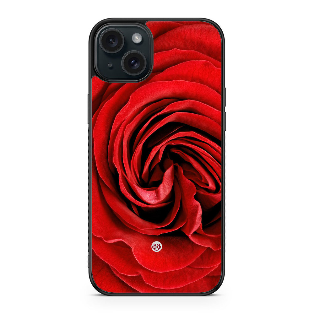 iPhone 15 Plus Case - Red Rose