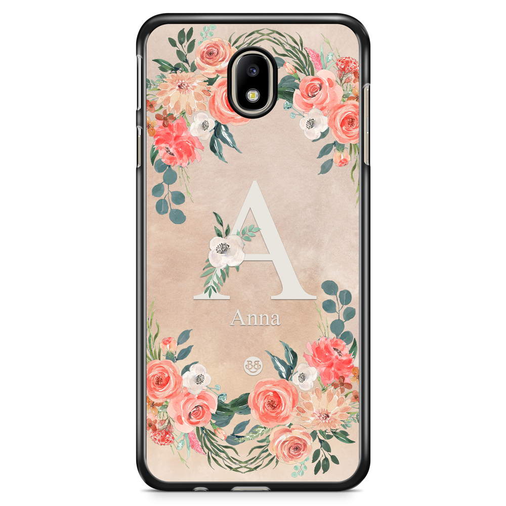 Samsung Galaxy J3 (2017) Case Custom - Monogram Sand