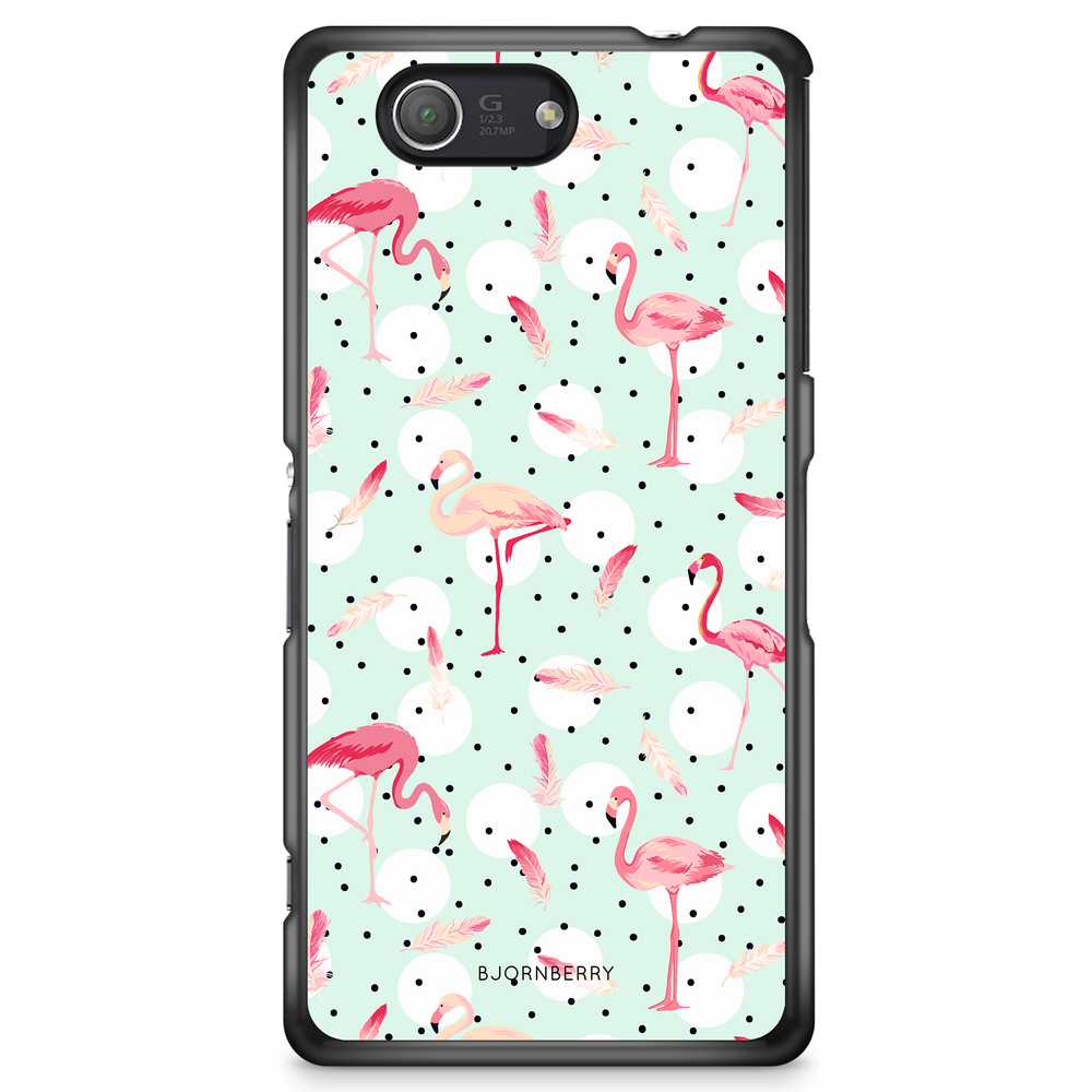 Sony Xperia Z3 Compact Case - Flamingos