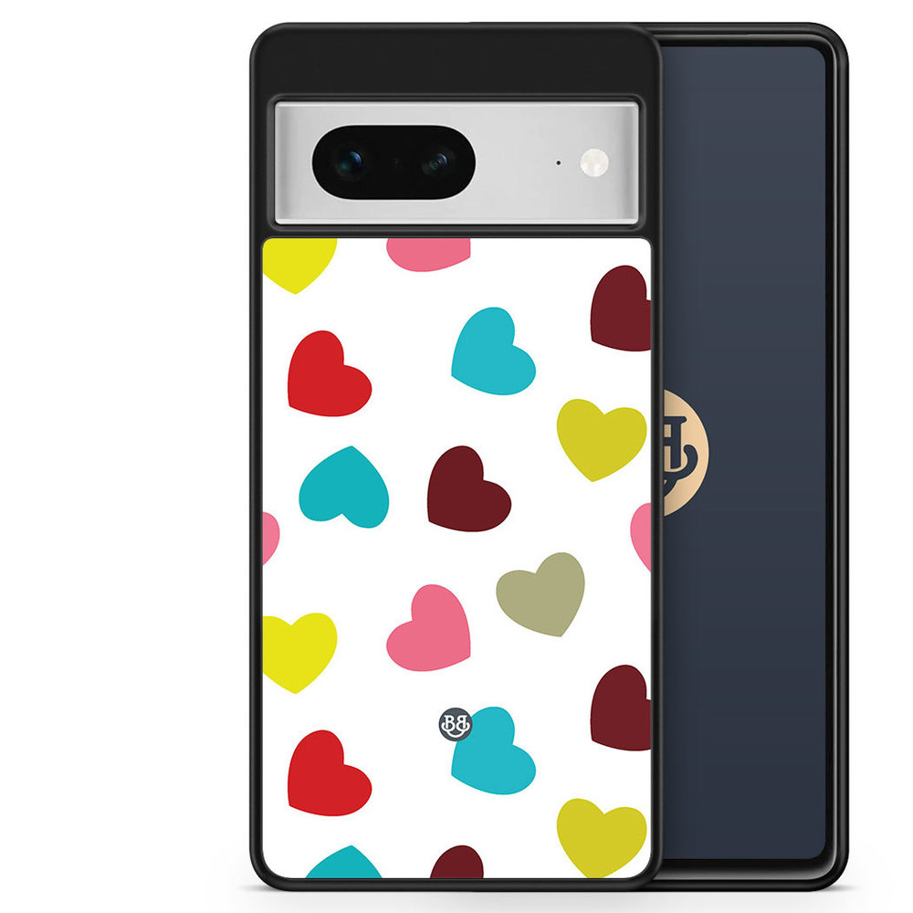 Google Pixel 7 Case - Hearts