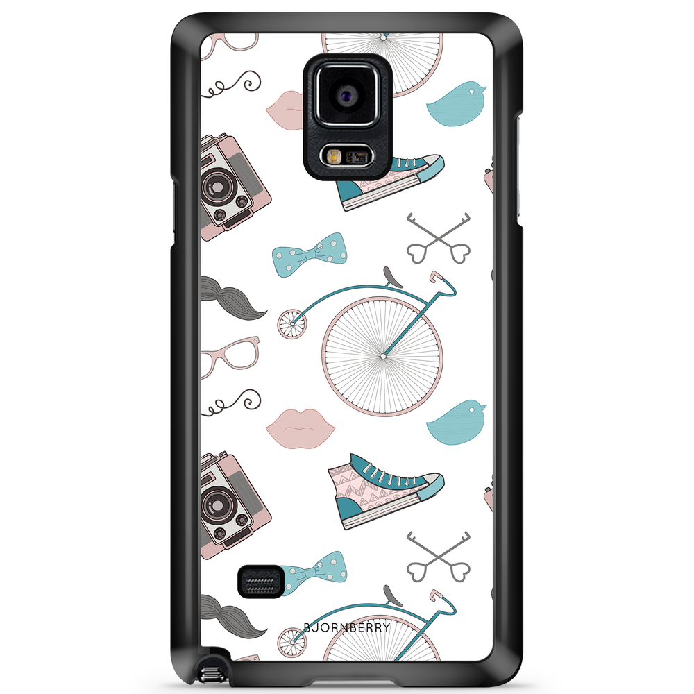 Samsung Galaxy Note 4 Case - Hipster Pattern
