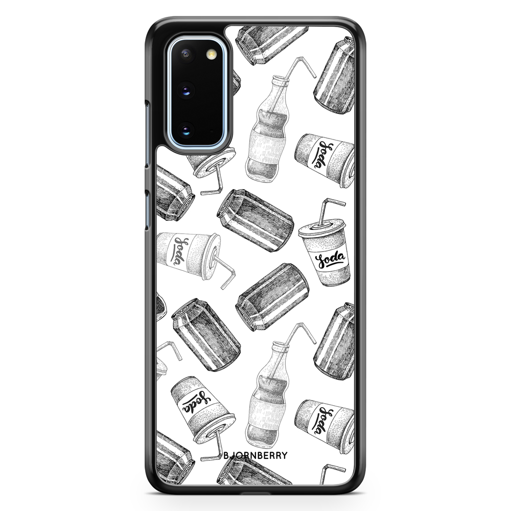 Samsung Galaxy S20 FE Case - Soda Black & White