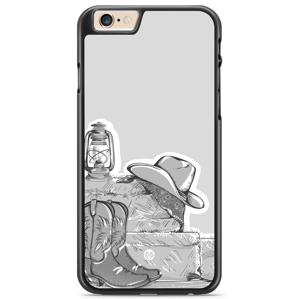 iPhone 6 Plus/6s Plus Case - Western Black/White