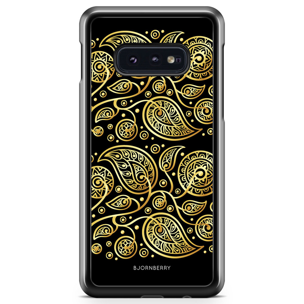 Samsung Galaxy S10e Case - Gold Flowers