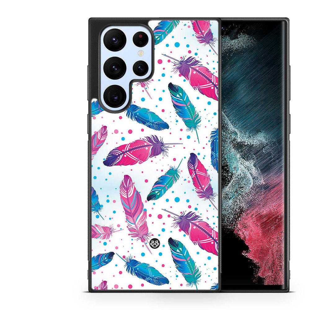 Samsung Galaxy S23 Ultra 5G Case - Feathers