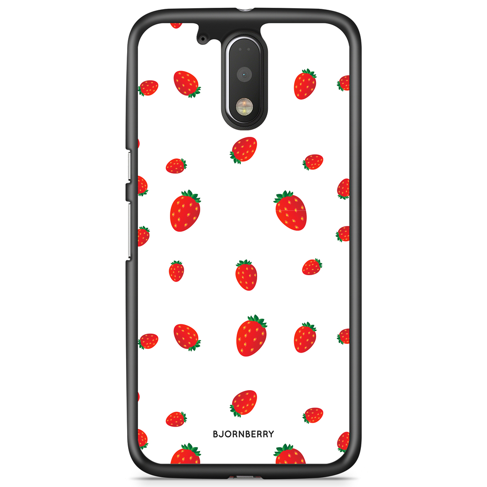 Moto G4/G4 Plus Case - Strawberry Pattern