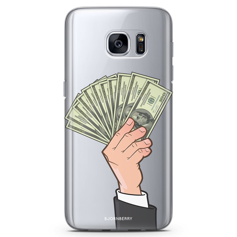 Samsung Galaxy S7 Edge TPU Case - Cash