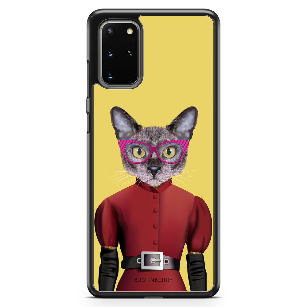Samsung Galaxy S20 Plus Case - Hipster Cat