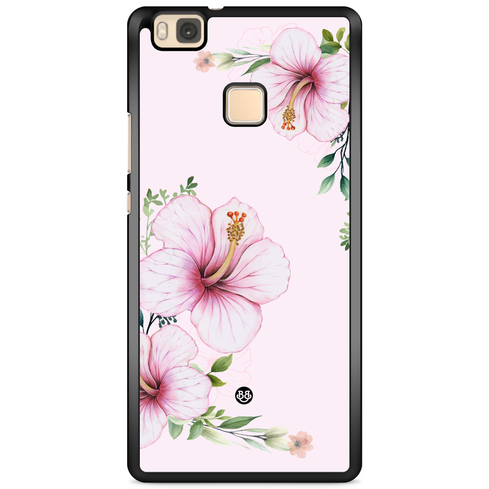 Huawei P9 Lite Case - WILD BLOOM - Soft Hibiscus