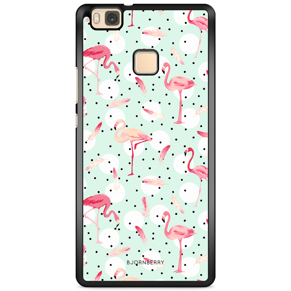 Huawei P9 Lite Case - Flamingos