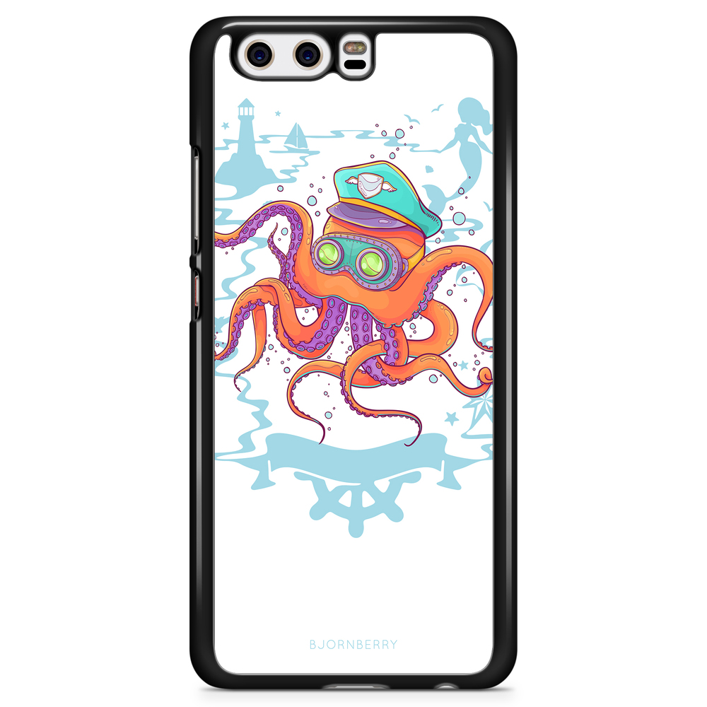 Huawei P10 Plus Case - Captain Octopus