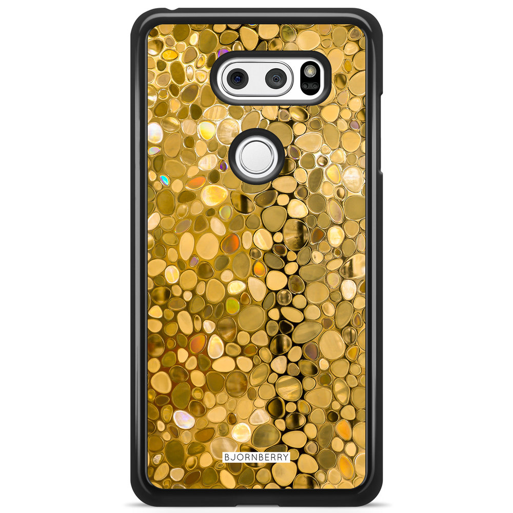 LG V30 Case - Stained Glass Gold
