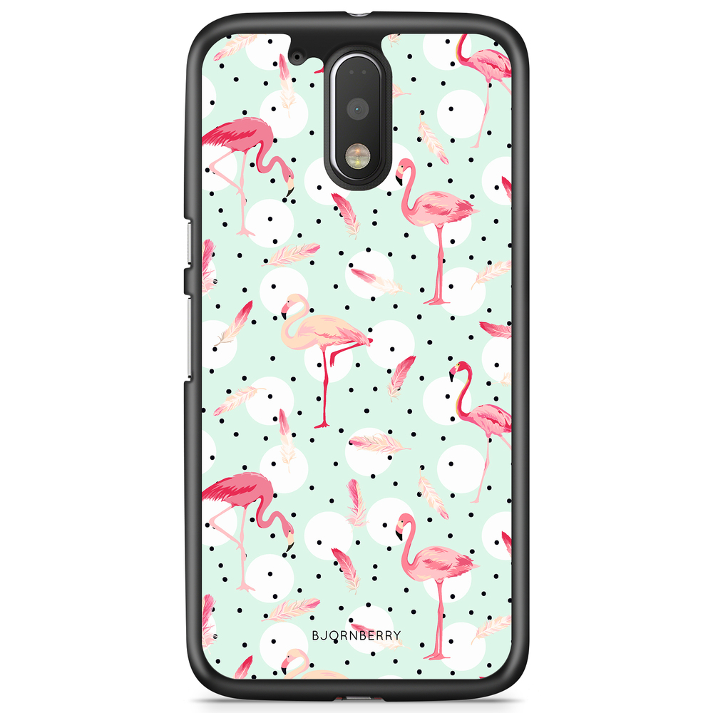 Moto G4/G4 Plus Case - Flamingos