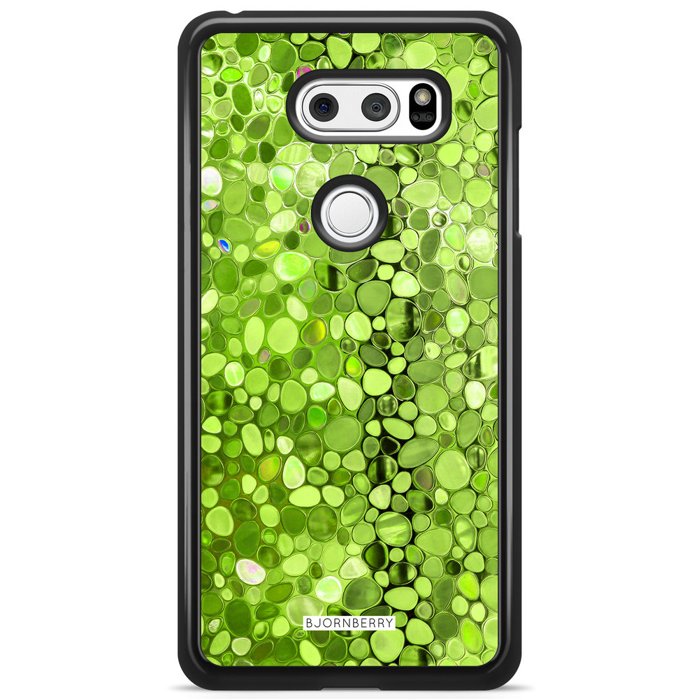 LG V30 Case - Stained Glass Green