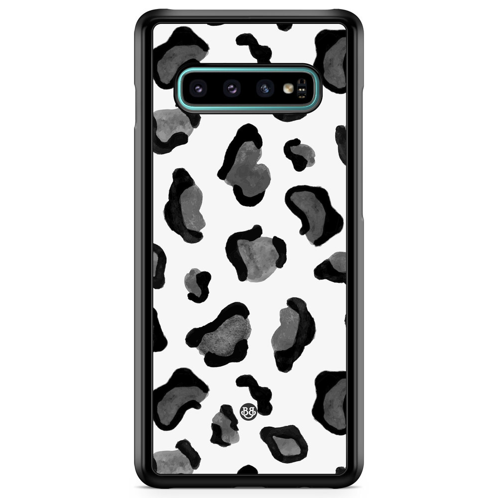 Samsung Galaxy S10 Case - Grey Leopard
