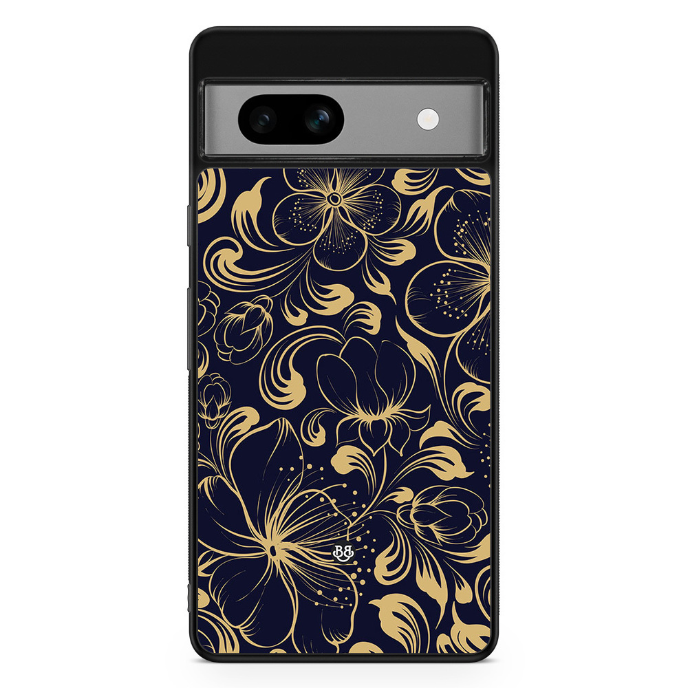Google Pixel 7a Case - Blue Flowers