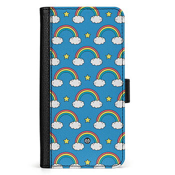 Sony Xperia 10 V Wallet Case - Rainbow Pattern