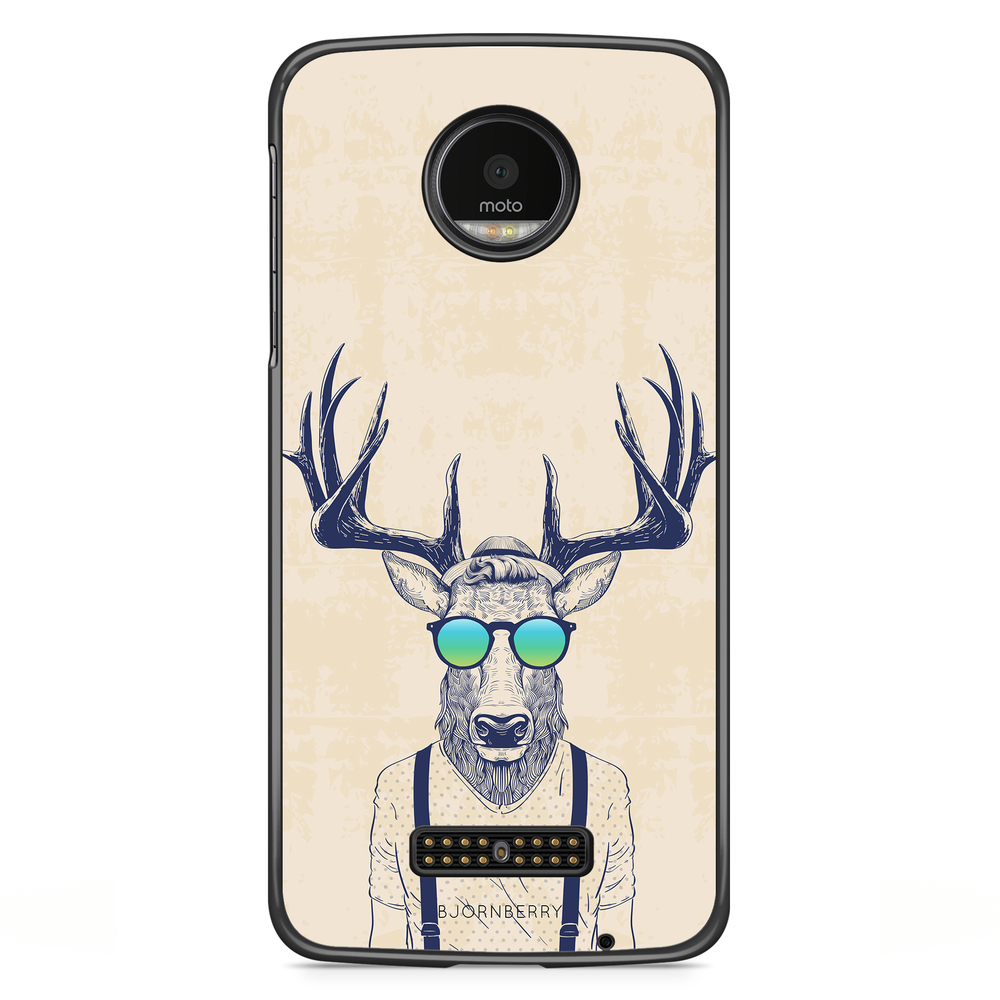 Moto Z2 Play Case - Hipster Deer