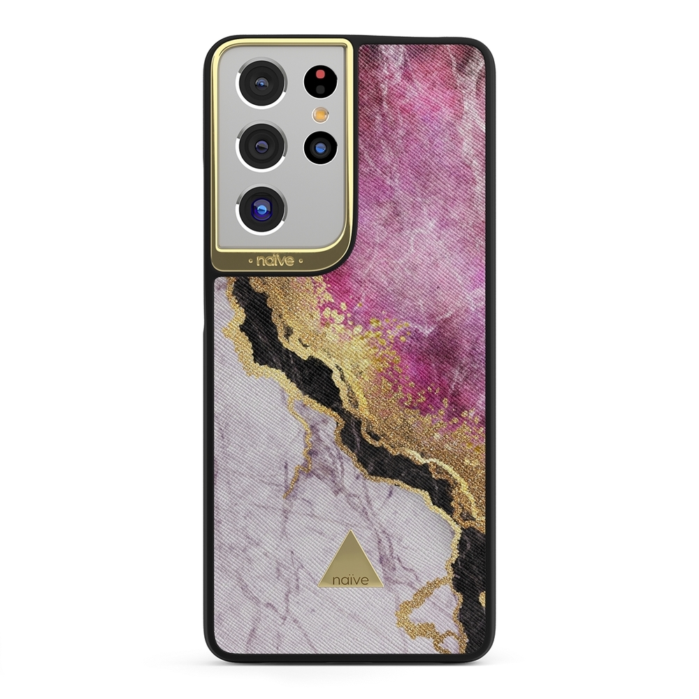 Naive Samsung Galaxy S21 Ultra Case - Pink Dream
