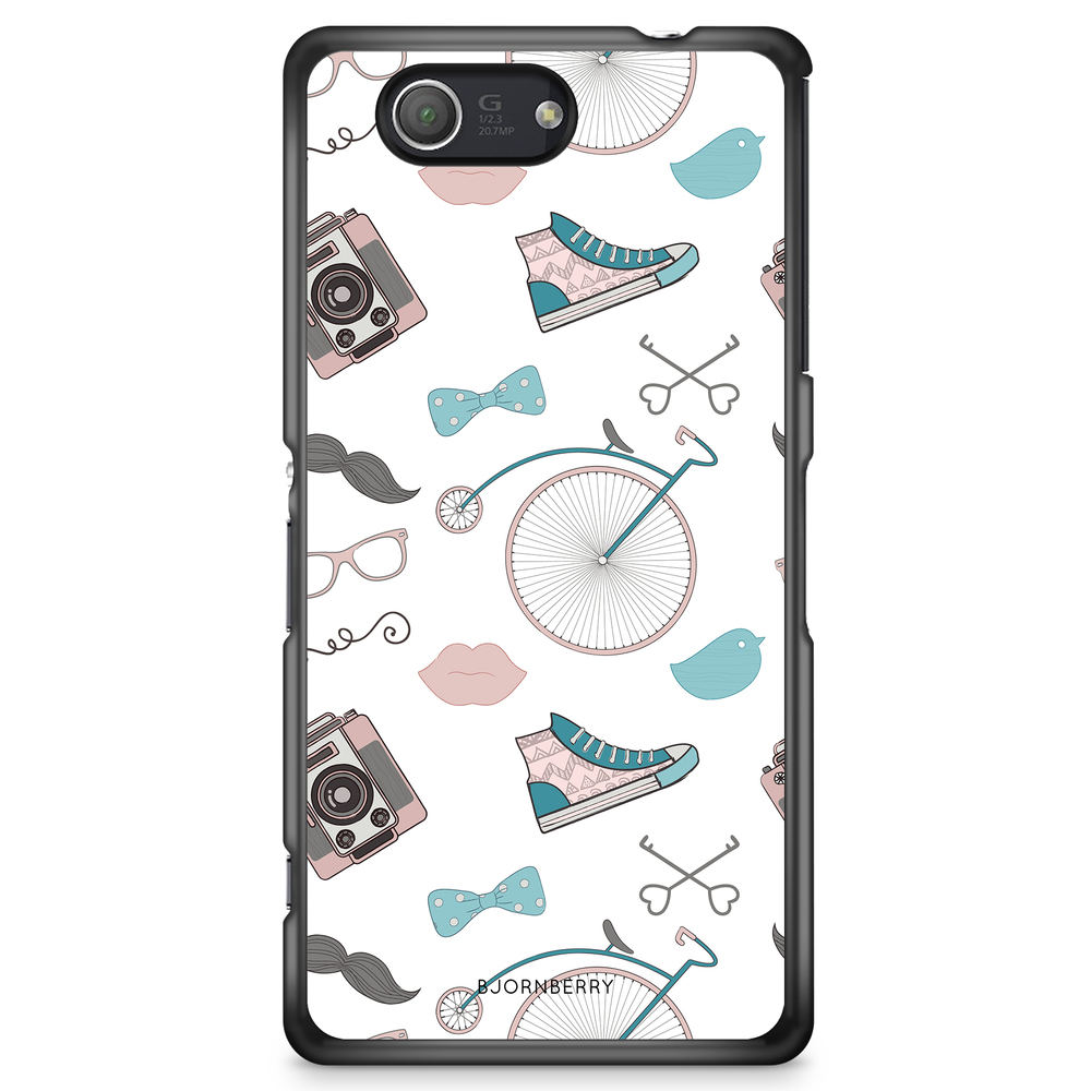 Sony Xperia Z3 Compact Case - Hipster Pattern