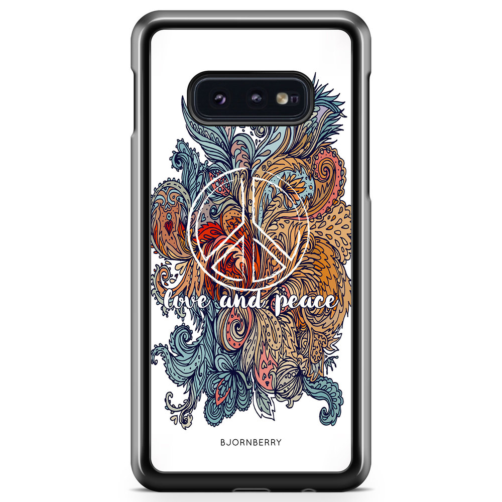 Samsung Galaxy S10e Case - Love and Peace