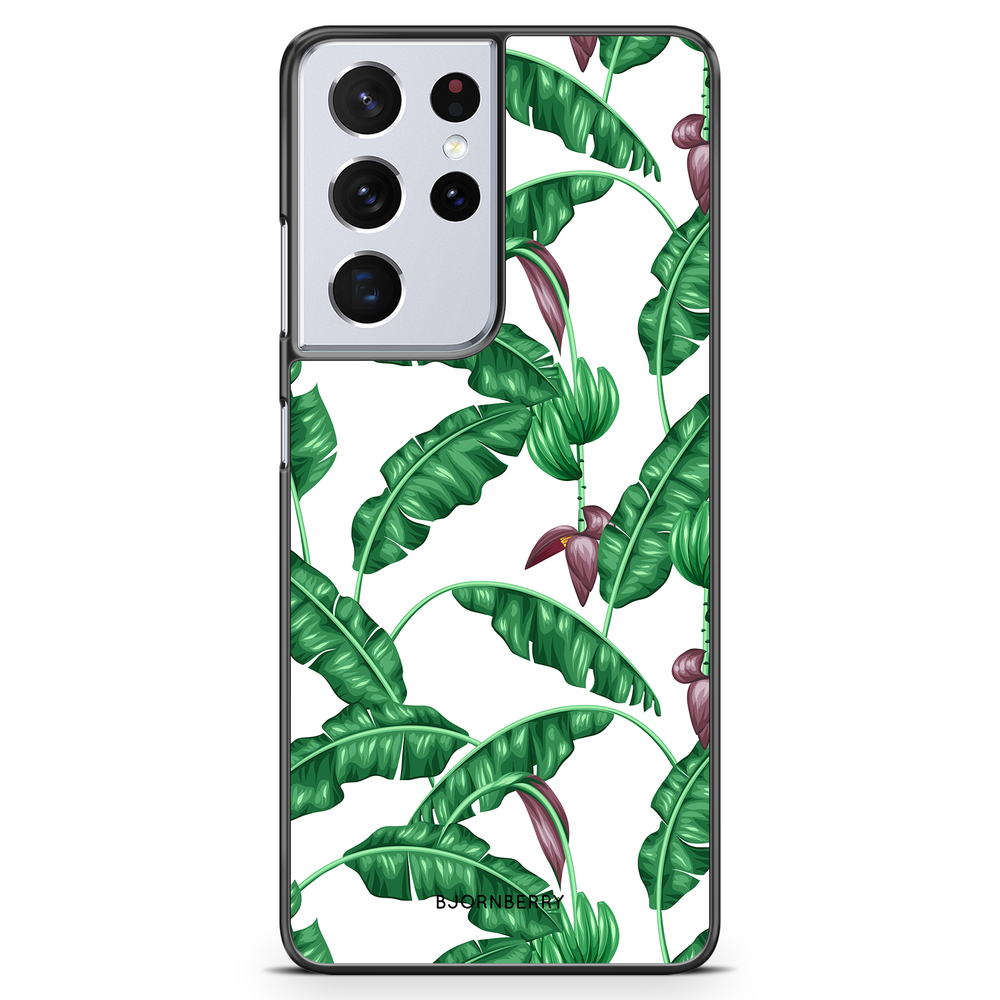 Samsung Galaxy S21 Ultra Case - Banana Leaves