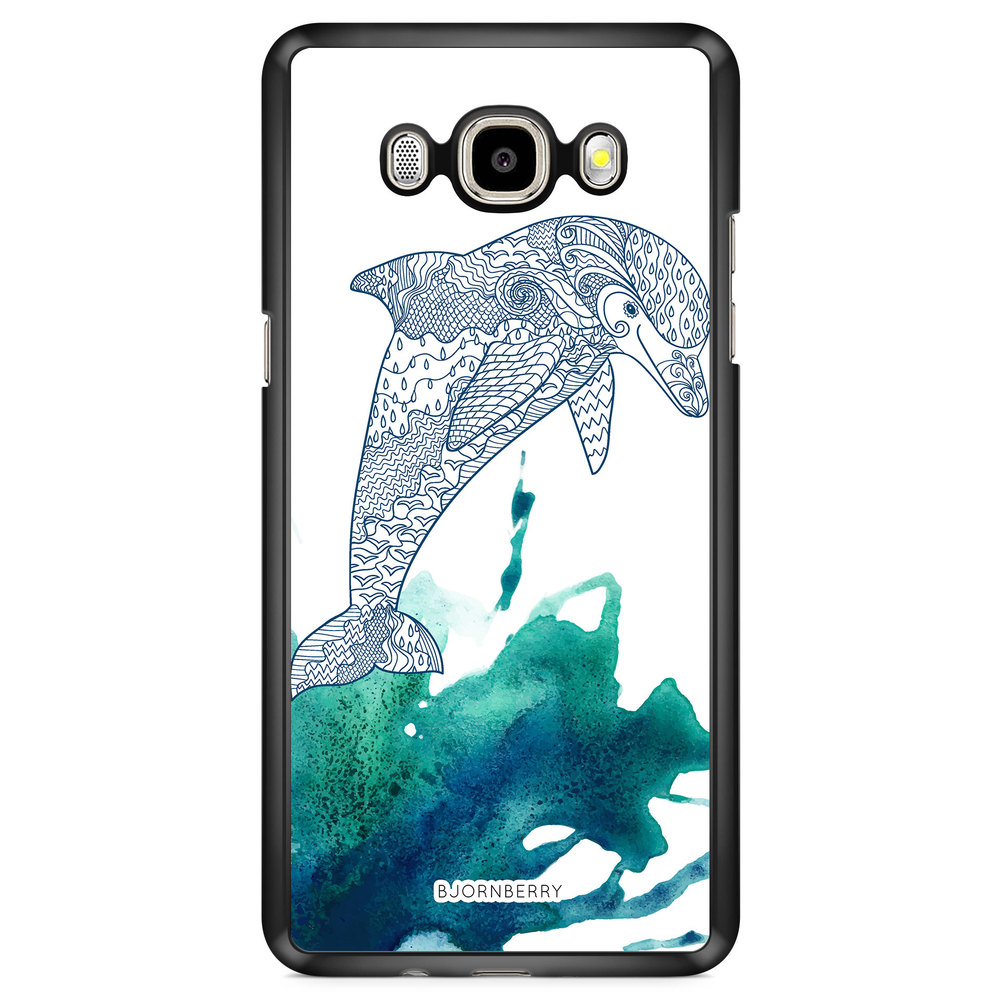 Samsung Galaxy J7 (2016) Case - Mandala Dolphine