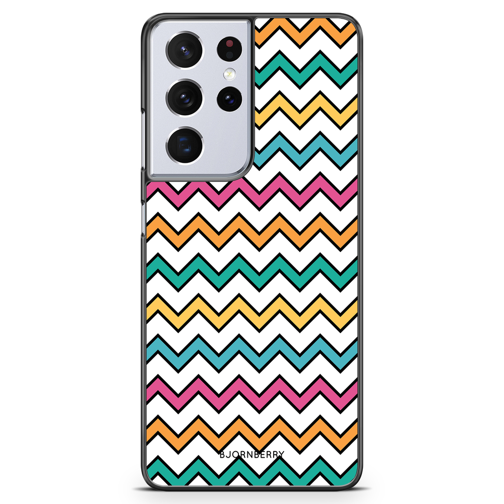 Samsung Galaxy S21 Ultra Case - Chevron Pattern
