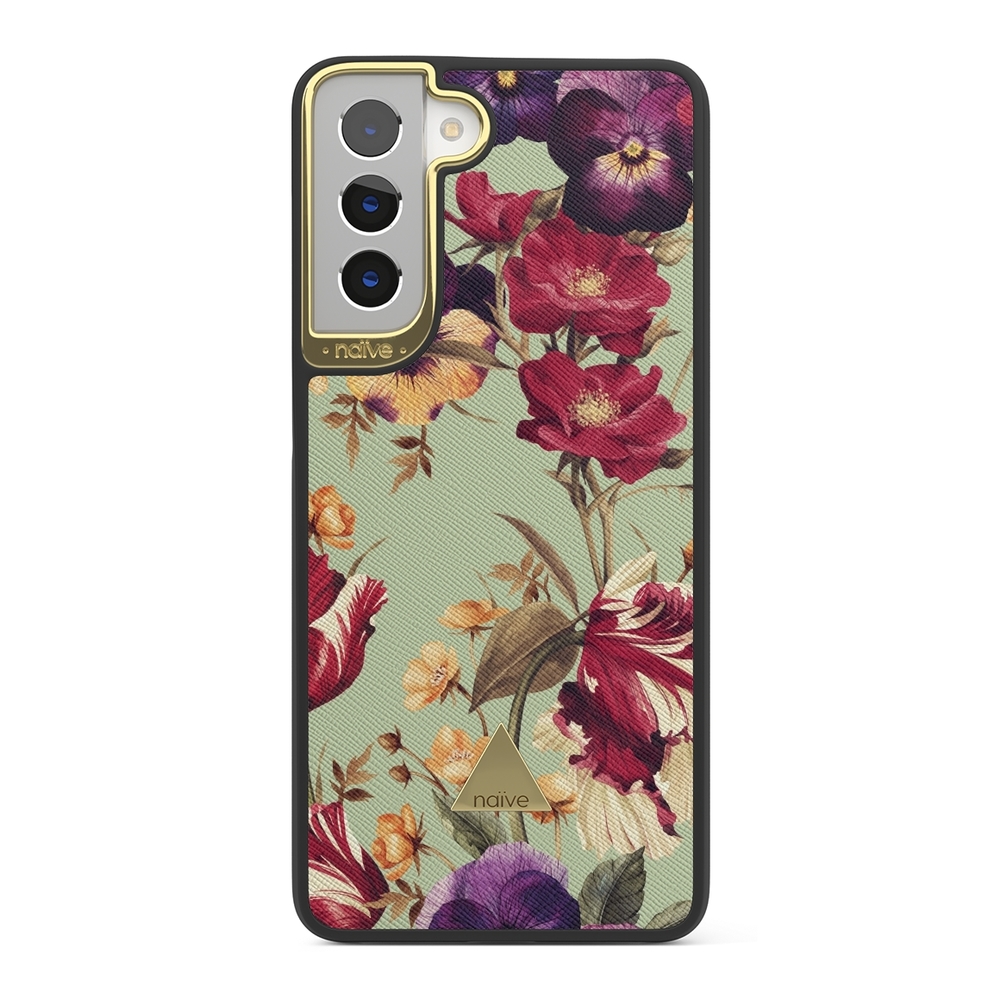 Naive Samsung Galaxy S21 Case - Pansy Pansy
