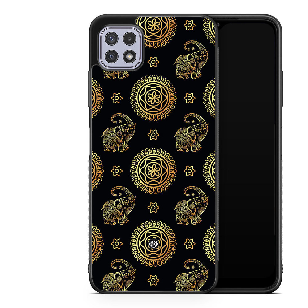 Samsung Galaxy A22 4G Case - Elephant Gold