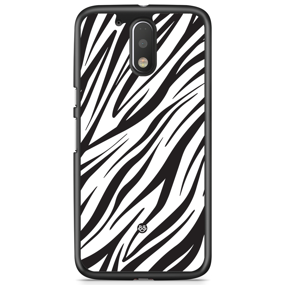 Moto G4/G4 Plus Case - WILD AUTUMN - Zebra Twist