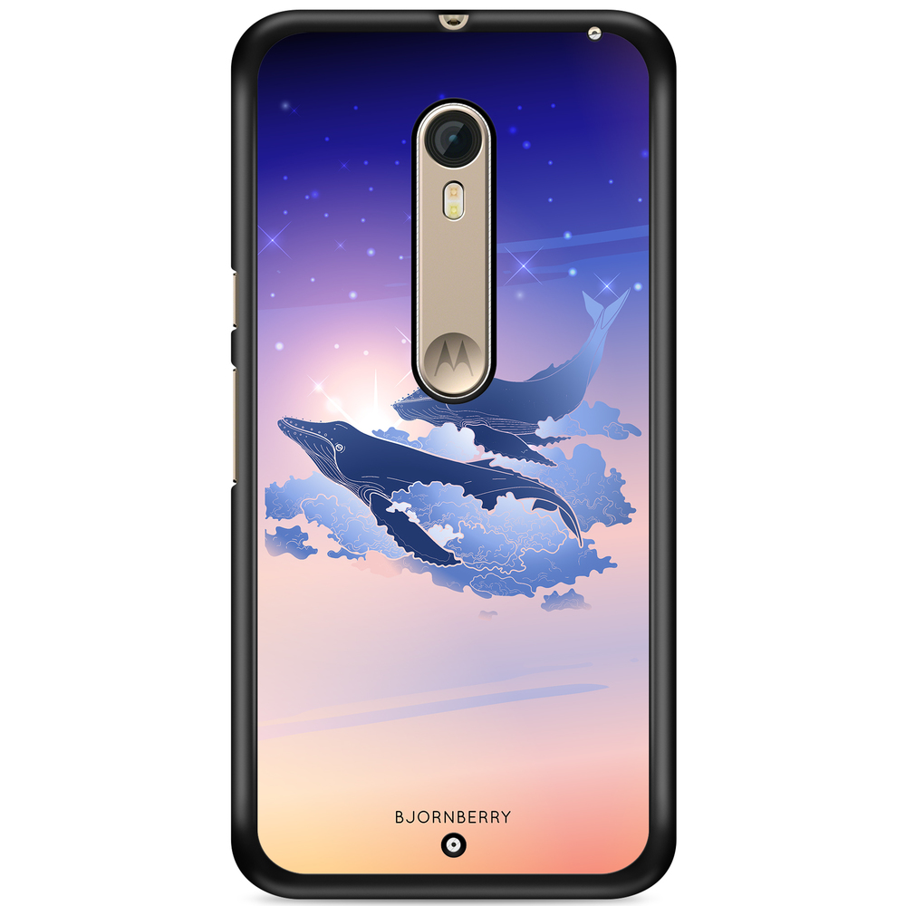 Moto X Style Case - Flying Whales