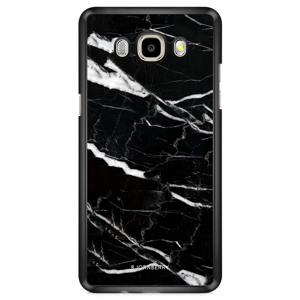 Samsung Galaxy J7 (2016) Case - Black Marble