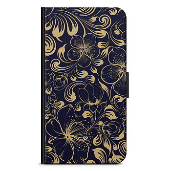 Samsung Galaxy S22 Plus 5G Wallet Case - Blue Flowers