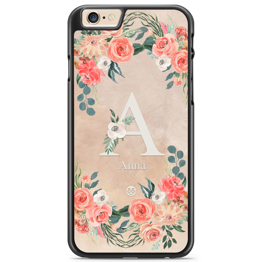 iPhone 6 Plus/6s Plus Case Custom - Monogram Sand
