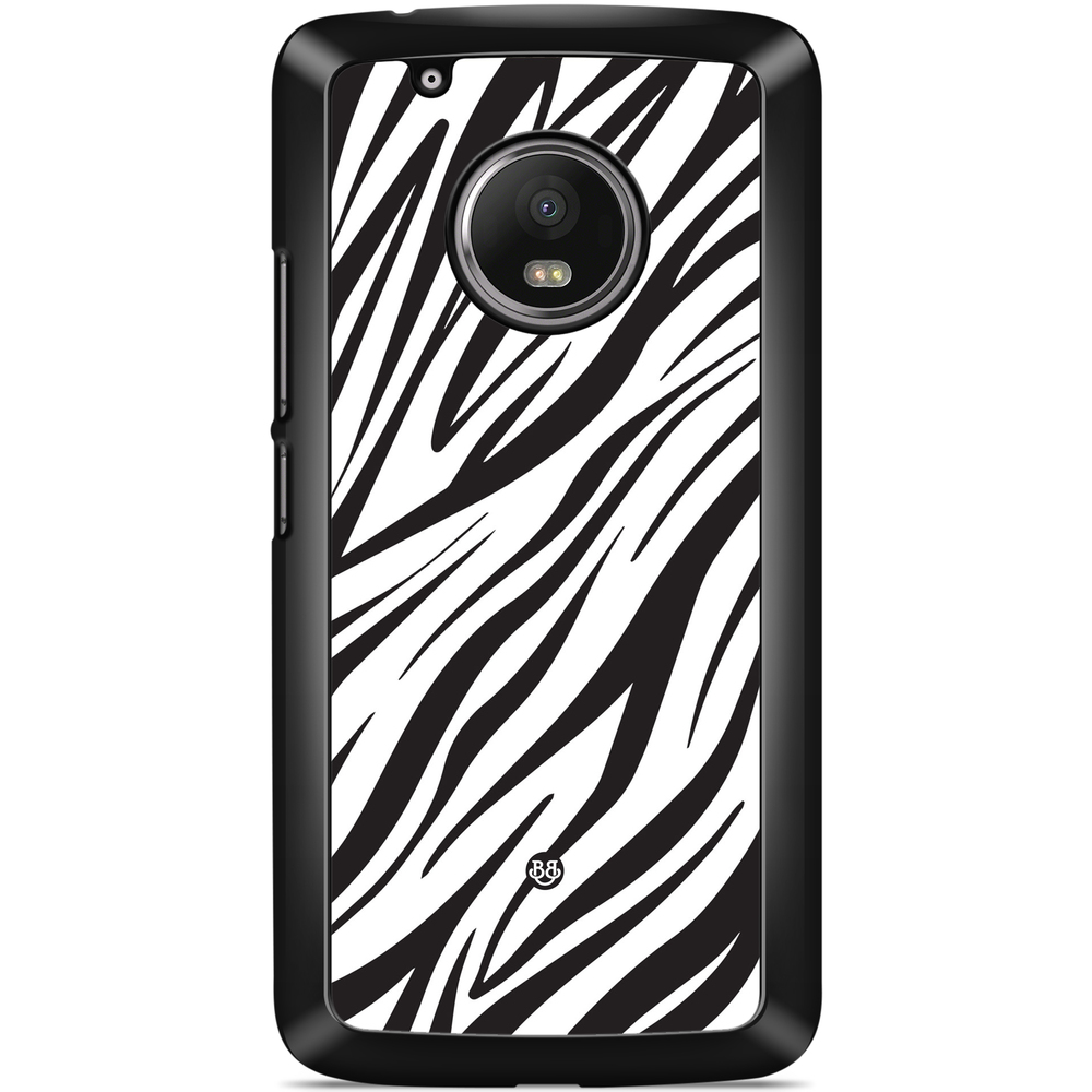 Moto G5 Plus Case - WILD AUTUMN - Zebra Twist