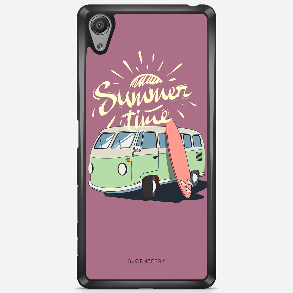 Sony Xperia X Performance Case - Summer Van (Pink)