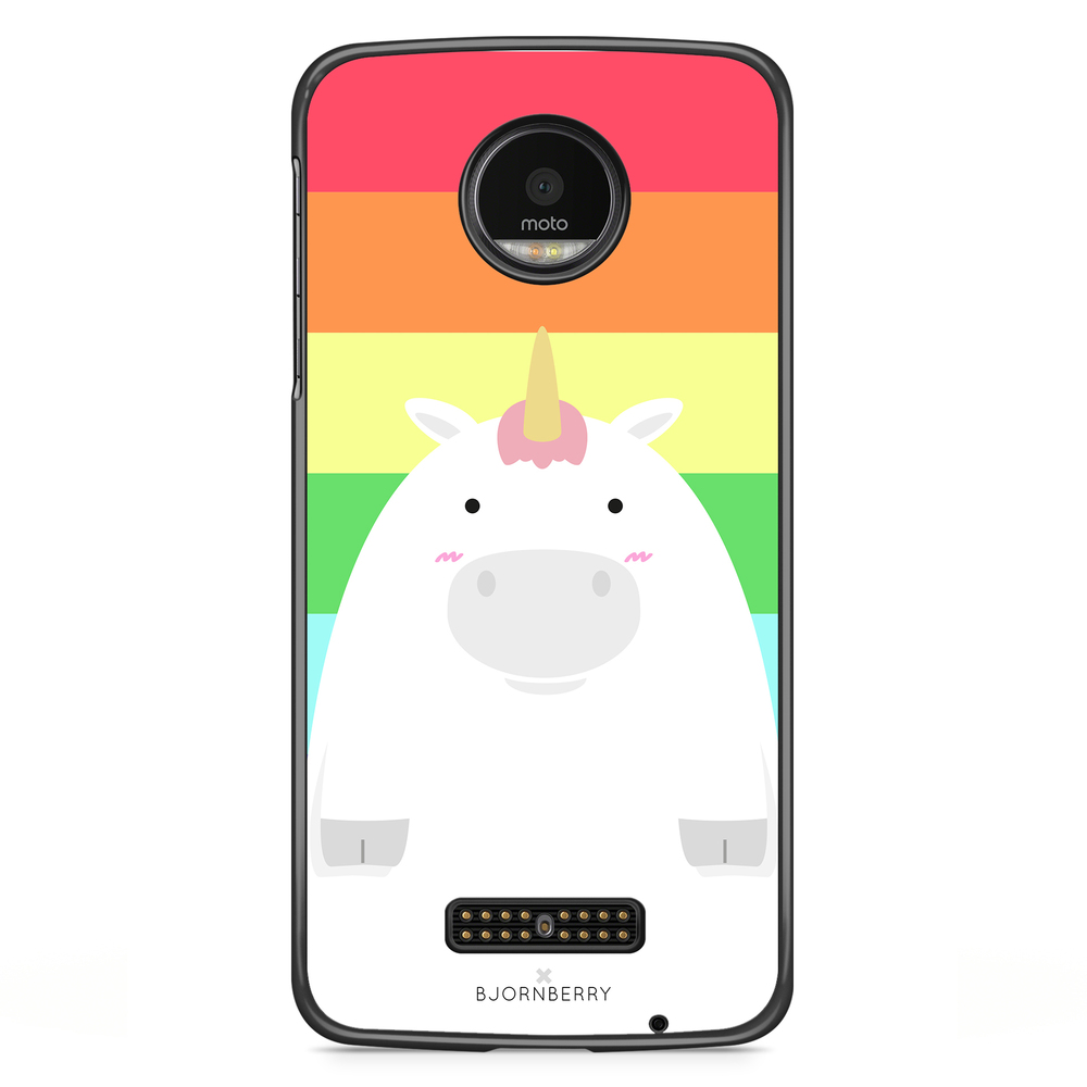 Moto Z2 Play Case - Fat Unicorn