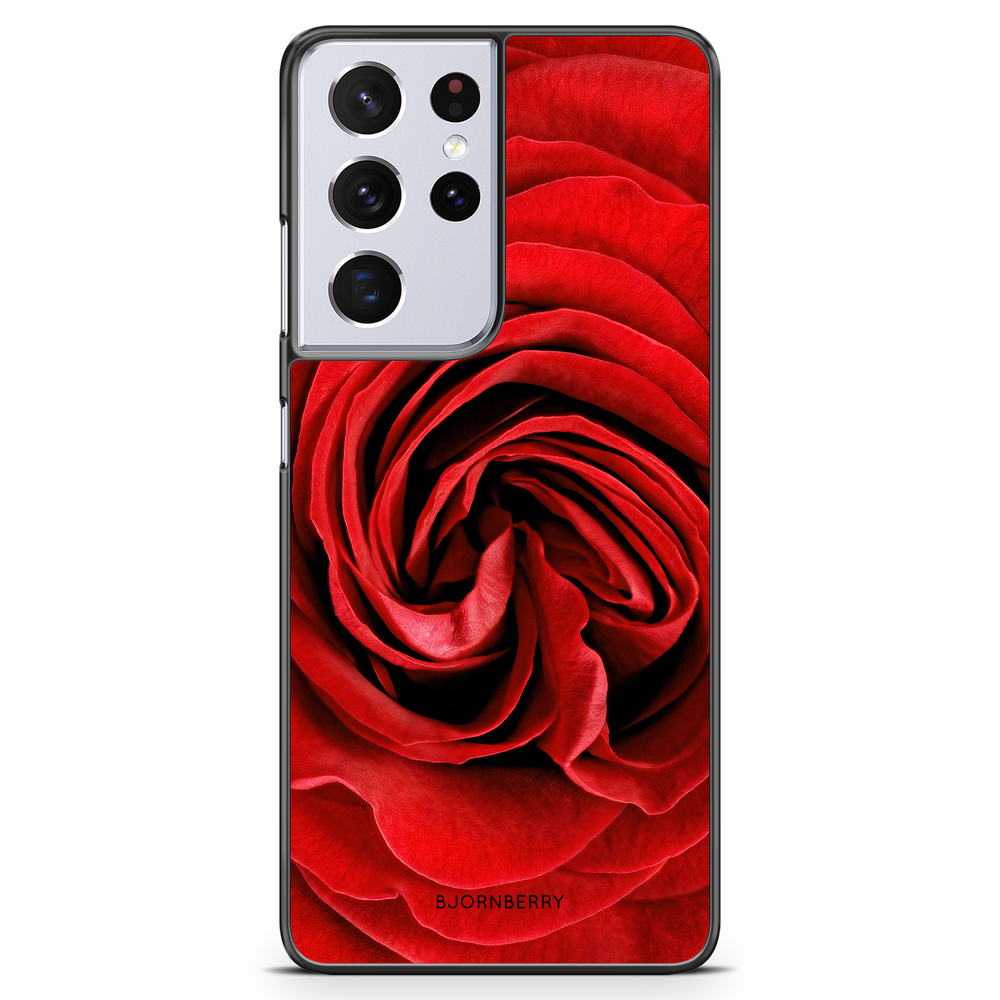Samsung Galaxy S21 Ultra Case - Red Rose